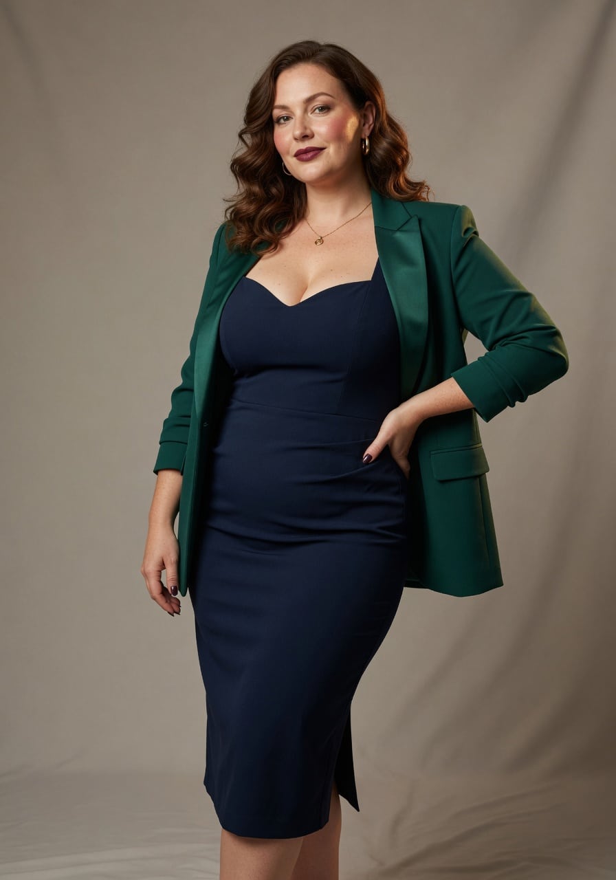 Moda Curvy Psicología del Color en Moda Curvy: Guía para Estilizar tu Silueta